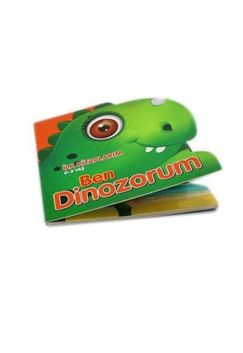 Ben Dinozorum - İlk Kitaplarım 0-3 Yaş (Ciltli) - Abdulkerim Öztürk - 