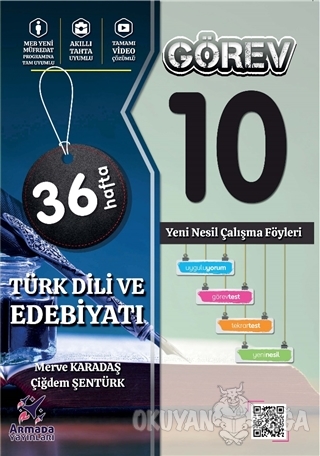 10. Sınıf Görev Türk Dili ve Edebiyatı - Çiğdem Şentürk - Armada Yayın