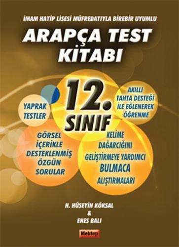 12. Sınıf Arapça Test Kitabı - H. Hüseyin Köksal - Mektep Yayınları
