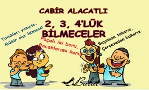 2, 3, 4'lük Bilmeceler - Cabir Alacatlı - Bulut Yayınları