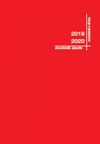 Akademi Çocuk 2019-2020 3056 Akademik Ajanda Kırmızı - - Akademi Çocuk