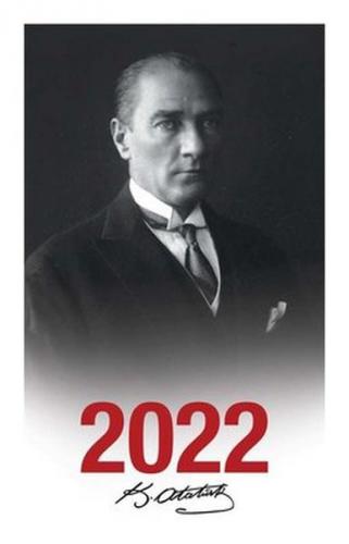 2022 Atatürk Ajandası Başöğretmen - Çerçeveli - - Halk Kitabevi