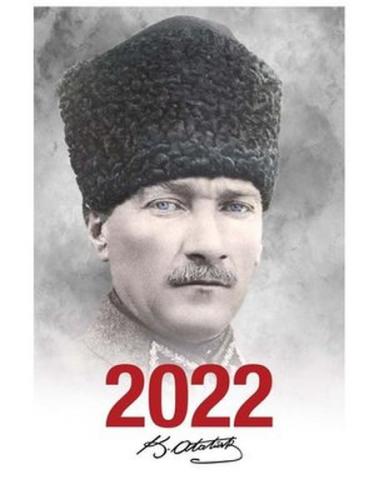 2022 Atatürk Ajandası Komutan - Beyaz - - Halk Kitabevi