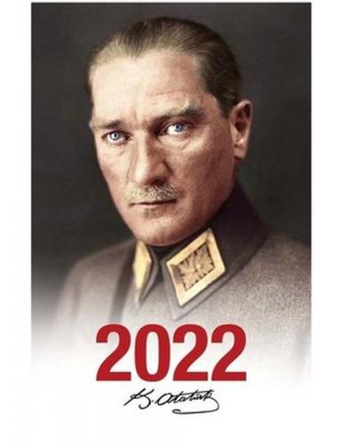 2022 Atatürk Ajandası Mareşal - Beyaz - - Halk Kitabevi