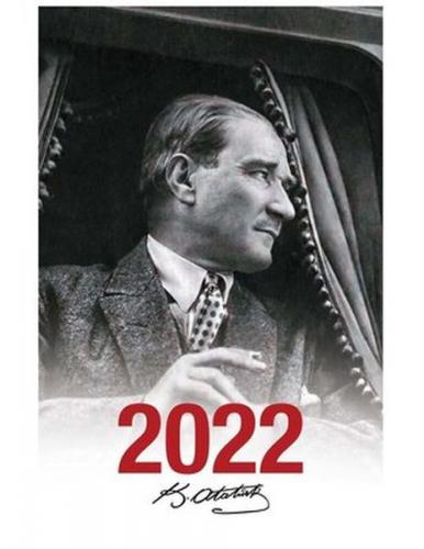 2022 Atatürk Ajandası Mustafa Kemal - Beyaz - - Halk Kitabevi