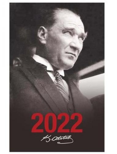2022 Atatürk Ajandası Portre - Siyah - - Halk Kitabevi