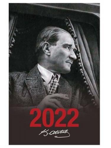 2022 Atatürk Ajandası Ulu Önder - Siyah - - Halk Kitabevi