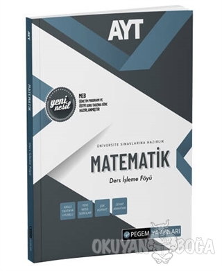 2022 AYT Matematik Ders İşleme Föyü - Kolektif - Pegem Akademi Yayıncı
