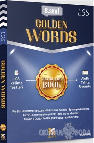 2022 LGS İngilizce Kelimeler Golden Words Soru Bankası - Kolektif - Mo