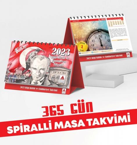 2023 Bilgi Kültür ve Cumhuriyet Takvimi - Ali Osman Demirezen - Delta 