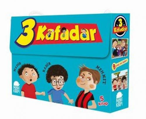 Üç Kafadar (5 Kitap Set) - Yaşar Bayraktar - Mavi Kirpi Yayınları