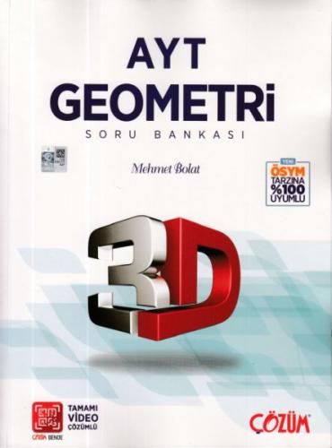 AYT Geometri Soru Bankası - Kolektif - 3D Yayınları