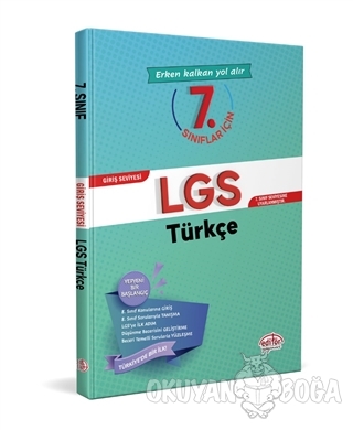 7. Sınıflar İçin LGS Türkçe - Kolektif - Editör Yayınevi