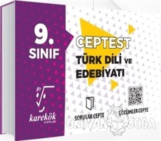 9. Sınıf Türk Dili ve Edebiyatı Cep Test - Kolektif - Karekök Yayıncıl