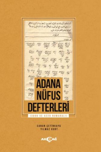 Adana Nüfus Defterleri - - Akçağ Yayınları