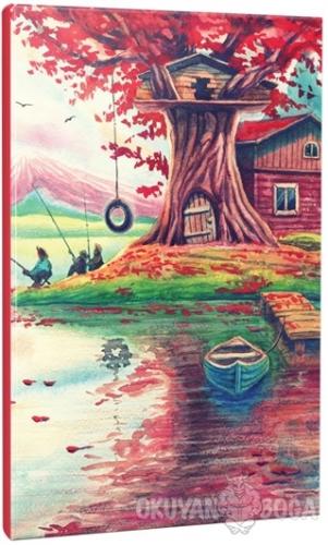 Ağaç Ev - Çizgili Defter - - Halk Kitabevi