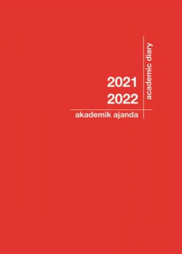 Akademi Çocuk 3078 Akademik Ajanda 2021-2022 Kırmızı - - Akademi Çocuk