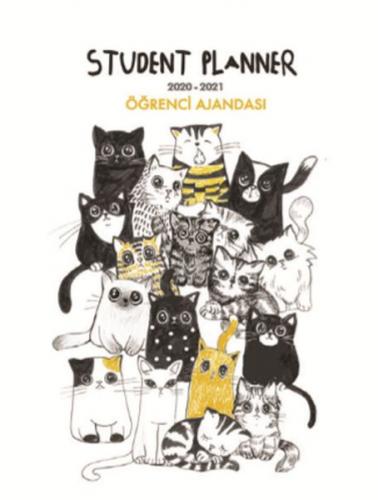 Akademi Çocuk Öğrenci Ajandası 2020-2021 Street Cats 3072 - - Akademi 
