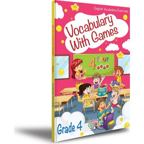 Vocabulary With Games Grade 4 - Kolektif - Akademi Çocuk