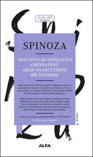 Aklın Islahı Üzerine Bir İnceleme - Benedictus de Spinoza - Alfa Yayın