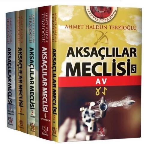 Aksaçlılar Meclisi Seti (5 Kitap Takım) - Ahmet Haldun Terzioğlu - Pan