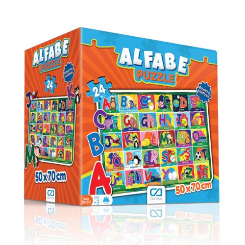 CA Games Alfabe Puzzle (24 Parça) - - CA Games
