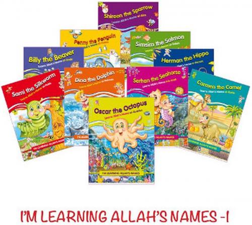 I'm Learning Allah's Name's (10 Kitap Takım) - Nur Kutlu - Timaş Publi