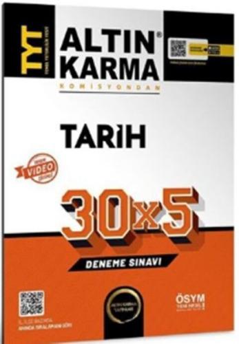 Altın Karma TYT Tarih 30 x 5 Deneme - - Altın Karma Yayınları