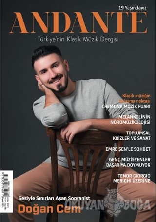Andante Müzik Dergisi Yıl: 19 Sayı: 183 Ocak 2022 - Kolektif - Andante