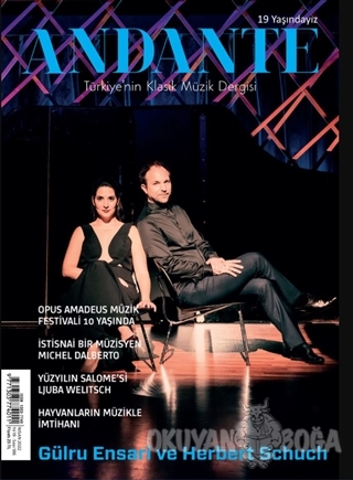 Andante Müzik Dergisi Yıl: 19 Sayı: 186 Nisan 2022 - Kolektif - Andant