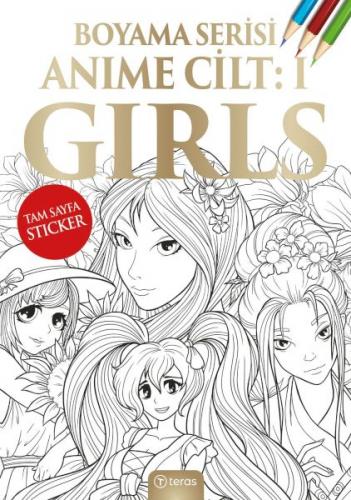 Anime Boyama Cilt I: Girls - Kolektif - Teras Kitap