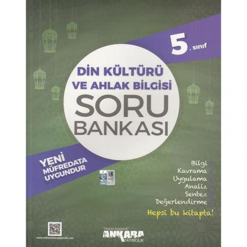 Ankara 5. Sınıf Din Kültürü ve Ahlak Bilgisi Soru Bankası - - Ankara Y