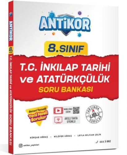 Antikor 8.Sınıf T.C. İnkılap Tarihi ve Atatürkçülük Soru Bankası - Kür