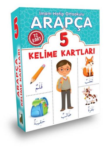 Arapça Kelime Kartları 5. Sınıf - Kolektif - Damla Yayınevi