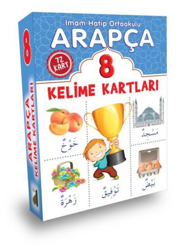 Arapça Kelime Kartları 8. Sınıf - Kolektif - Damla Yayınevi