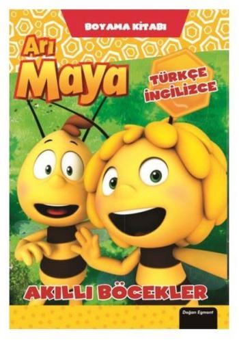 Arı Maya - Akıllı Böcekler Boyama Kitabı - Kolektif - Doğan Egmont Yay