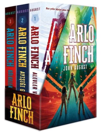 Arlo Finch 3 Kitap Takım (Kutulu + Ciltli) - John August - İndigo Kita