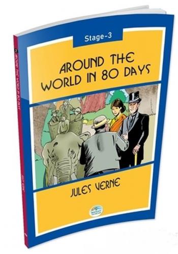 Around The World In 80 Days Stage 3 - Jules Verne - Maviçatı Yayınları