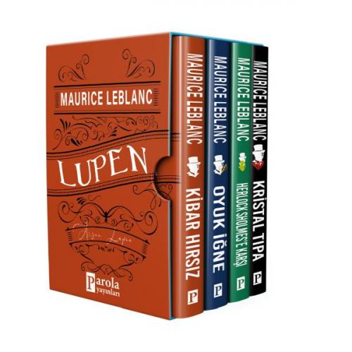 Arsen Lüpen Set Kutulu (4 Kitap Takım) - Maurice Leblanc - Parola Yayı
