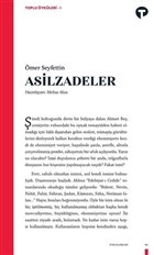 Asilzadeler - Ömer Seyfettin - Turkuvaz Kitap