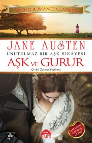 Aşk ve Gurur - Jane Austen - Martı Yayınları