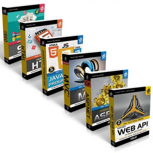 ASP.NET Ile Web Tasarım Seti (6 Kitap Takım) - Zafer Demirkol - Kodlab