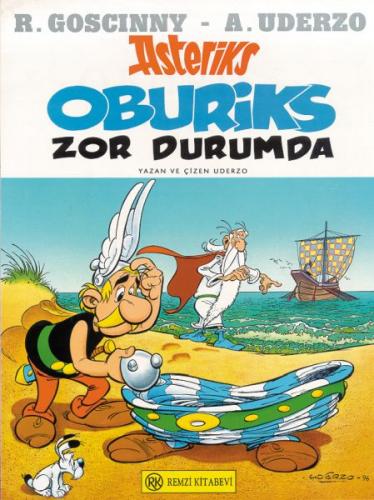 Asteriks Oburiks Zor Durumda - Rene Goscinny - Remzi Kitabevi