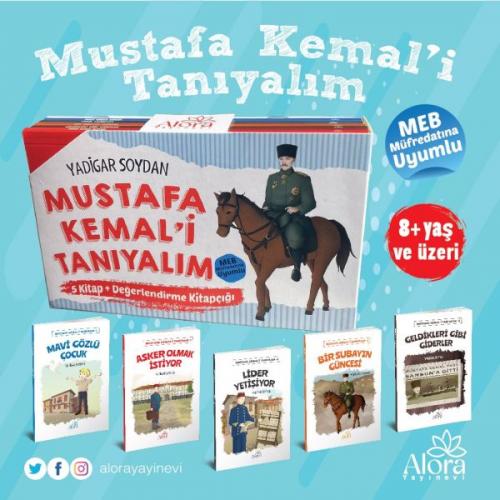 Atatürk- Mustafa Kemali Tanıyalım (Renkli -5 Kitap) - S.Yadigar Soydan