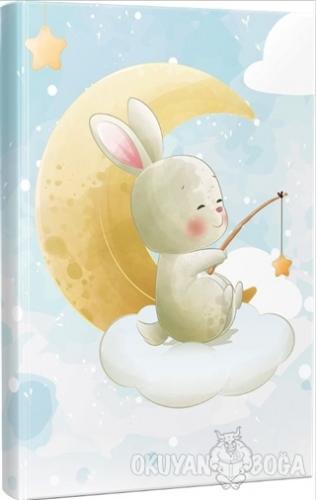 Ay Tavşanı Çizgili Defter - - Halk Kitabevi