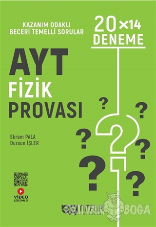 AYT Fizik Provası 20x14 Deneme - Ekrem Pala - Nitelik Yayınları