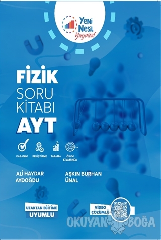 AYT Fizik Soru Kitabı - Ali Haydar Aydoğdu - Yeni Nesil Yayınevi