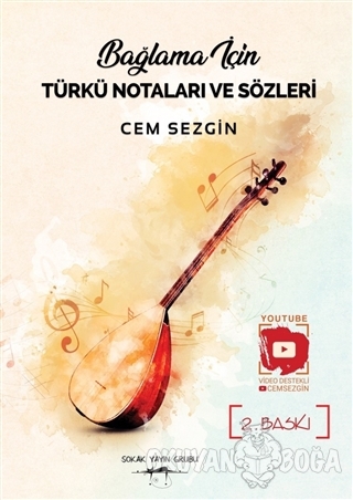 Bağlama İçin Türkü Notaları ve Sözleri - Cem Sezgin - Sokak Kitapları 