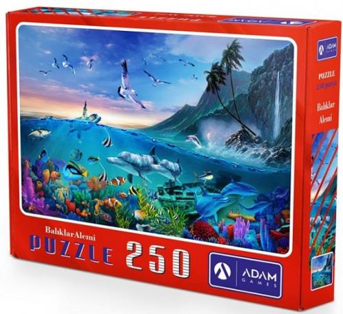Balıklar Alemi 250 Parça Puzzle - - Adam Games