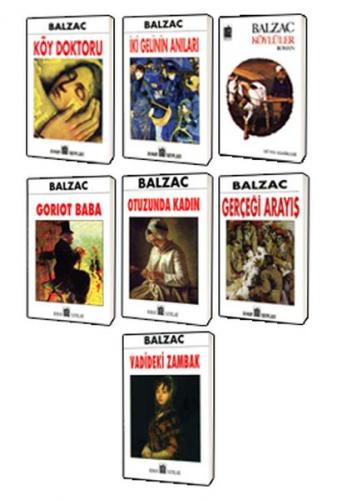 Balzac Klasikleri 7 Kitap Set - Honore de Balzac - Oda Yayınları - Öze